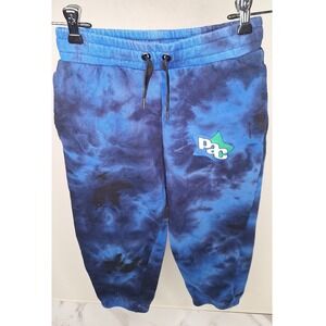 H&M Kids Blue Tie Dye PAC Graphic Jogger‎ Sweatpants Size 8-9Y